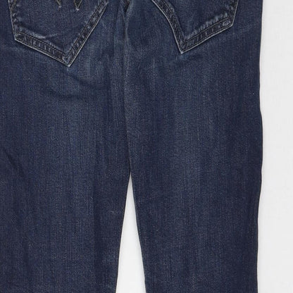 Big Star Girl Womens Blue  Denim Skinny Jeans Size 27 in L30 in
