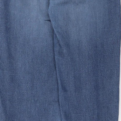 &Denim Womens Blue  Denim Skinny Jeans Size 31 L32 in