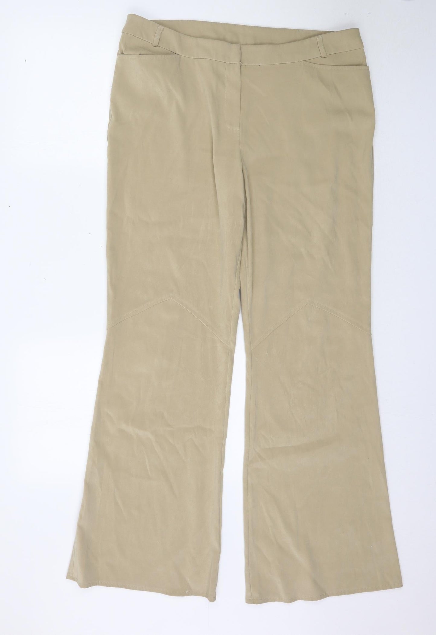 Bay Womens Beige   Trousers  Size 16 L32 in