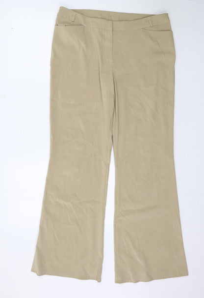 Bay Womens Beige   Trousers  Size 16 L32 in