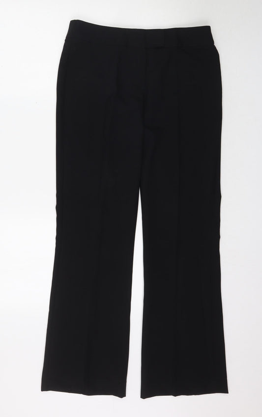 George Womens Black   Trousers  Size 10 L31 in