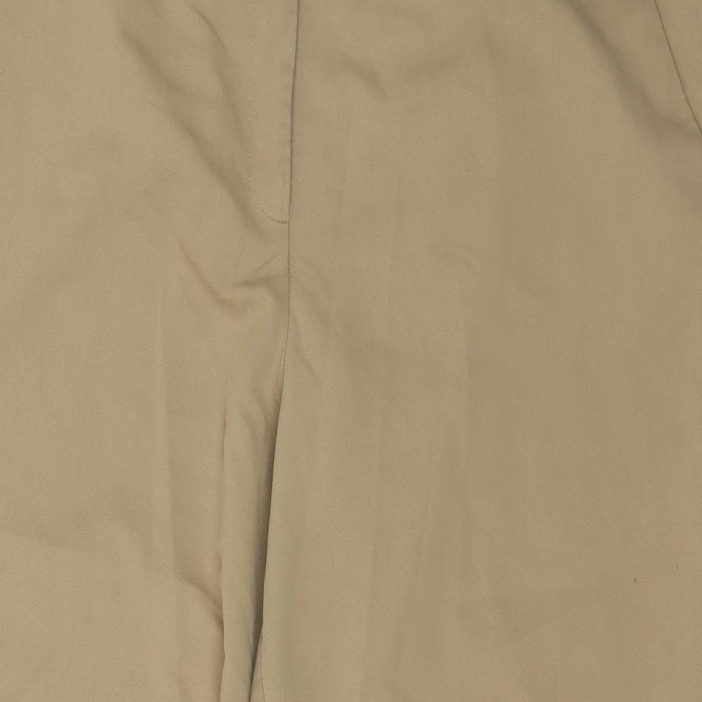 Womens UK Size 18 Peacocks Regular Fit  Beige Trousers