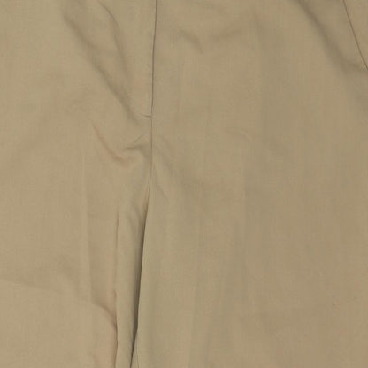 Womens UK Size 18 Peacocks Regular Fit  Beige Trousers
