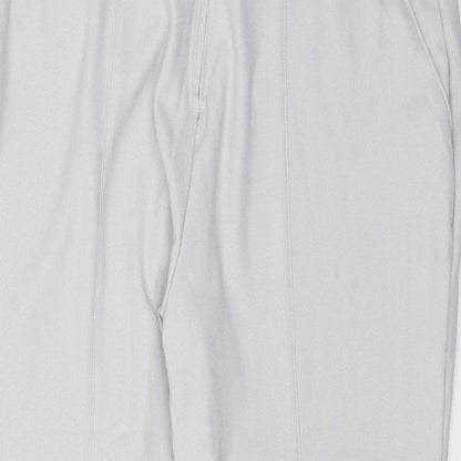 Womens UK Size L Preworn Regular Fit  Grey Trousers