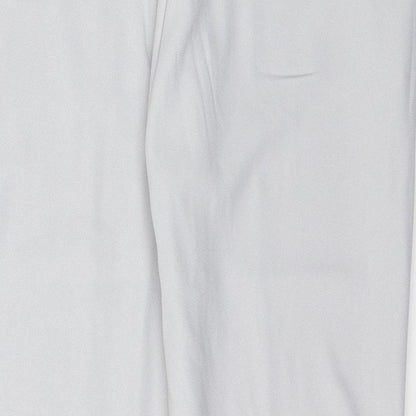 Womens UK Size L Preworn Regular Fit  Grey Trousers
