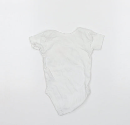 Nutmeg Girls White   Leotard One-Piece Size 3-6 Months  - I Love Mummy