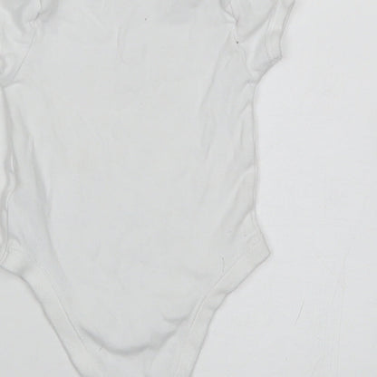 Matalan Girls White   Leotard One-Piece Size 3-6 Months