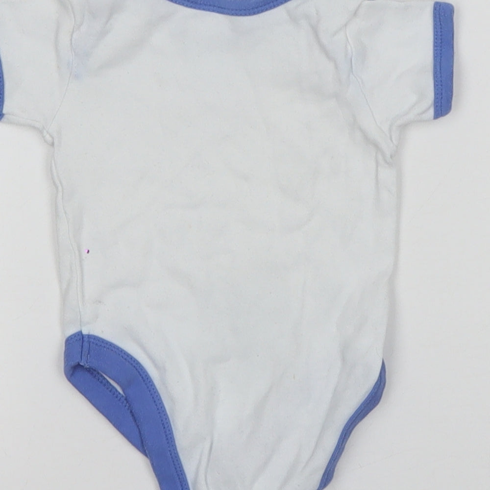 B&M Boys White   Leotard One-Piece Size 0-3 Months