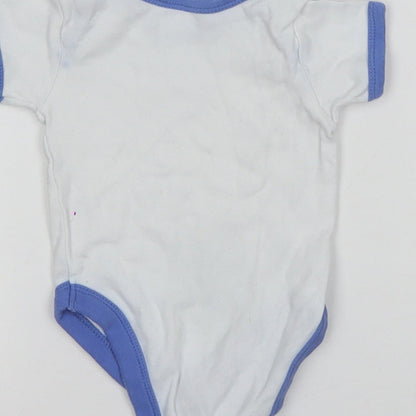 B&M Boys White   Leotard One-Piece Size 0-3 Months