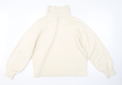 Preworn Womens White   Pullover Jumper