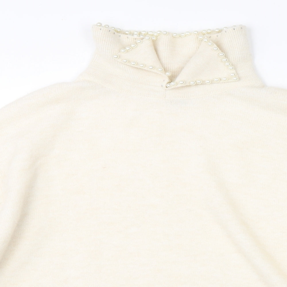 Preworn Womens White   Pullover Jumper