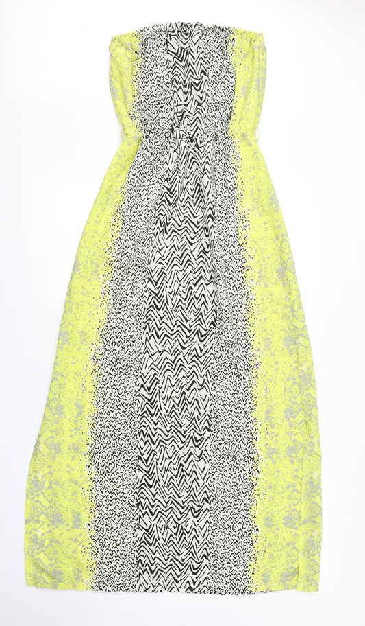 Dorothy Perkins Womens Multicoloured Animal Print  Slip Dress  Size 6