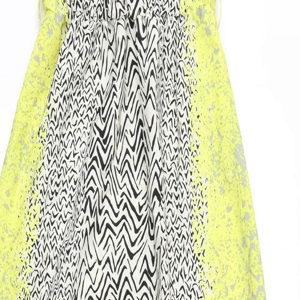 Dorothy Perkins Womens Multicoloured Animal Print  Slip Dress  Size 6