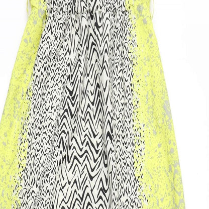 Dorothy Perkins Womens Multicoloured Animal Print  Slip Dress  Size 6