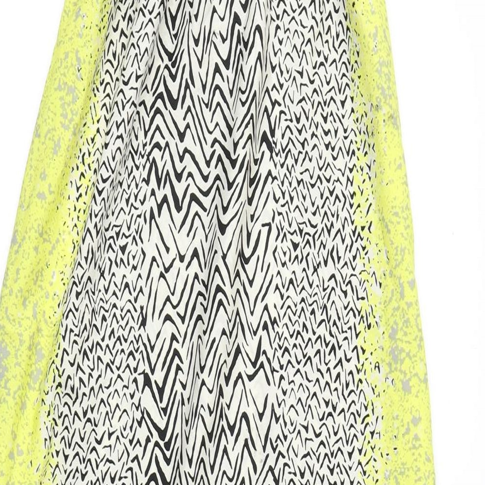 Dorothy Perkins Womens Multicoloured Animal Print  Slip Dress  Size 6