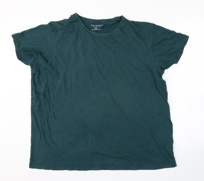 Primark Womens Green   Basic T-Shirt Size 2XL
