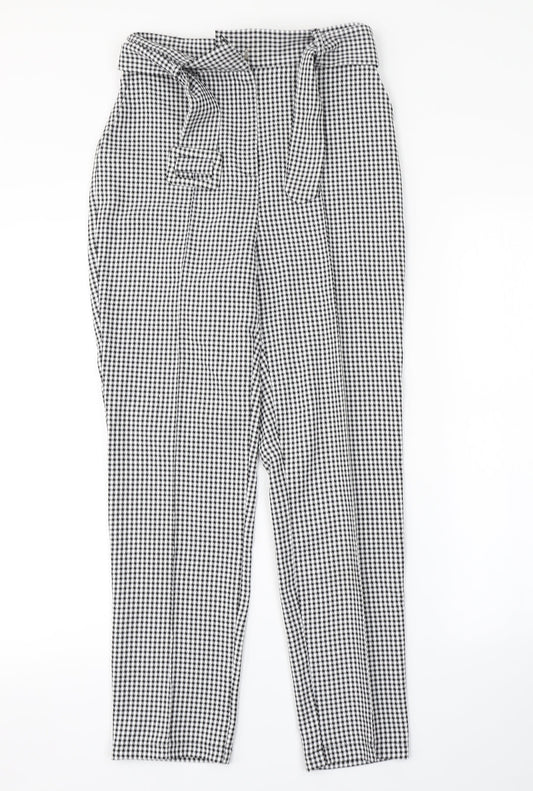 Womens UK Size 8 ASOS Regular Fit  White Trousers