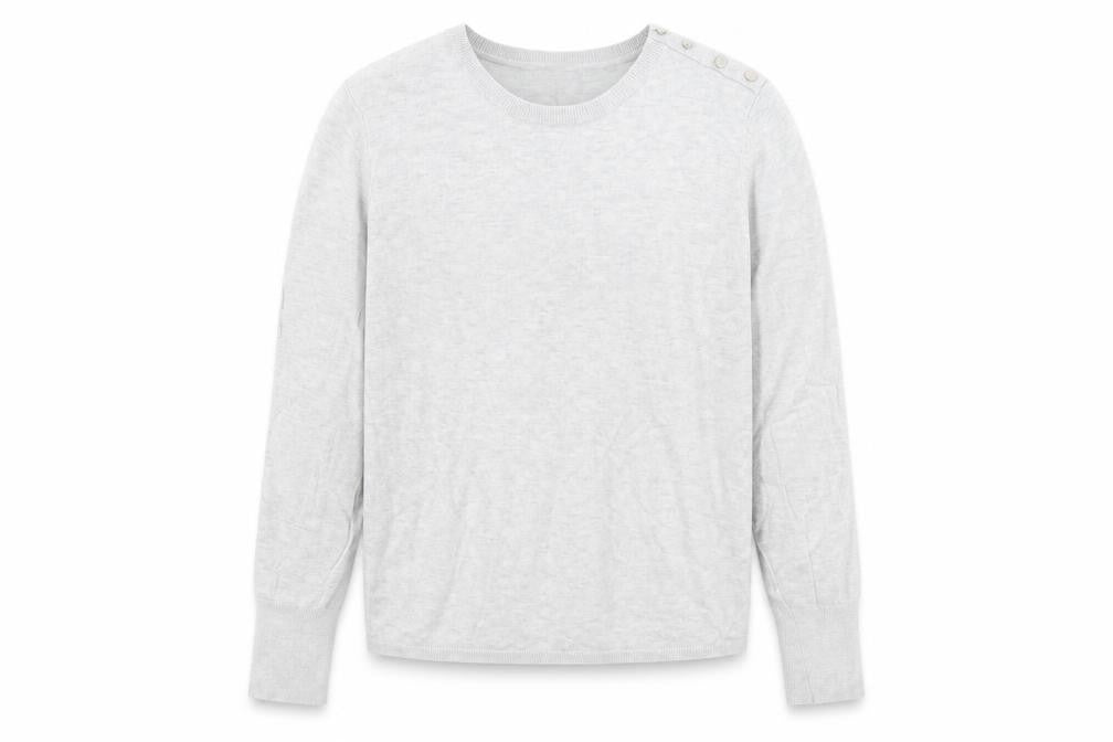 Womens UK Size L Only Grey Basic T-Shirt