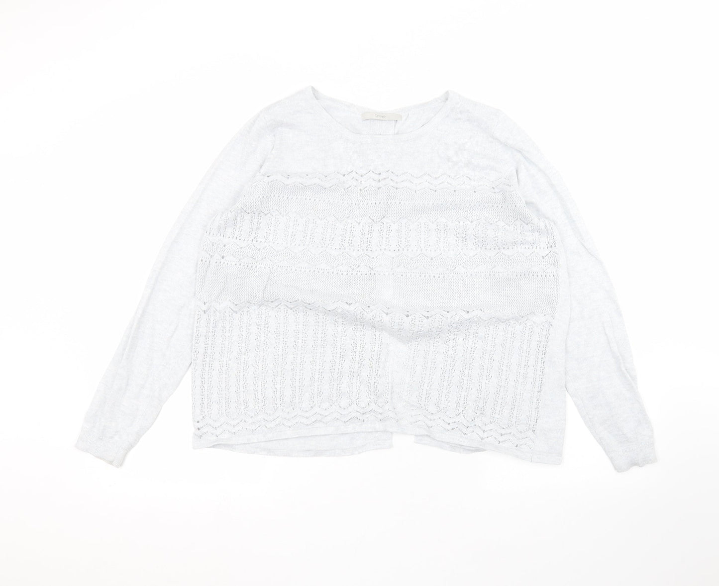 George Womens Grey   Cardigan Jumper Size 14