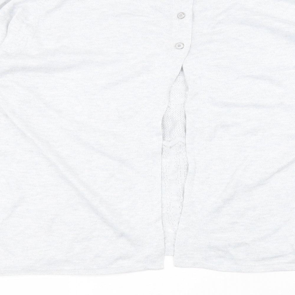 George Womens Grey   Cardigan Jumper Size 14