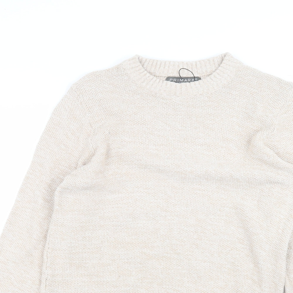 Primark Mens Brown   Pullover Jumper Size S