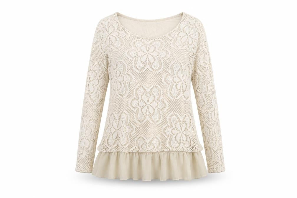 Front view of amaya women’s white basic t-shirt one size