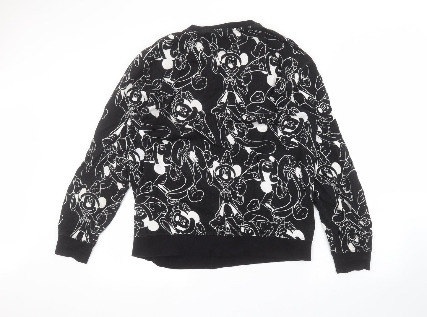 Womens UK Size M H&M Black Pullover Jumper