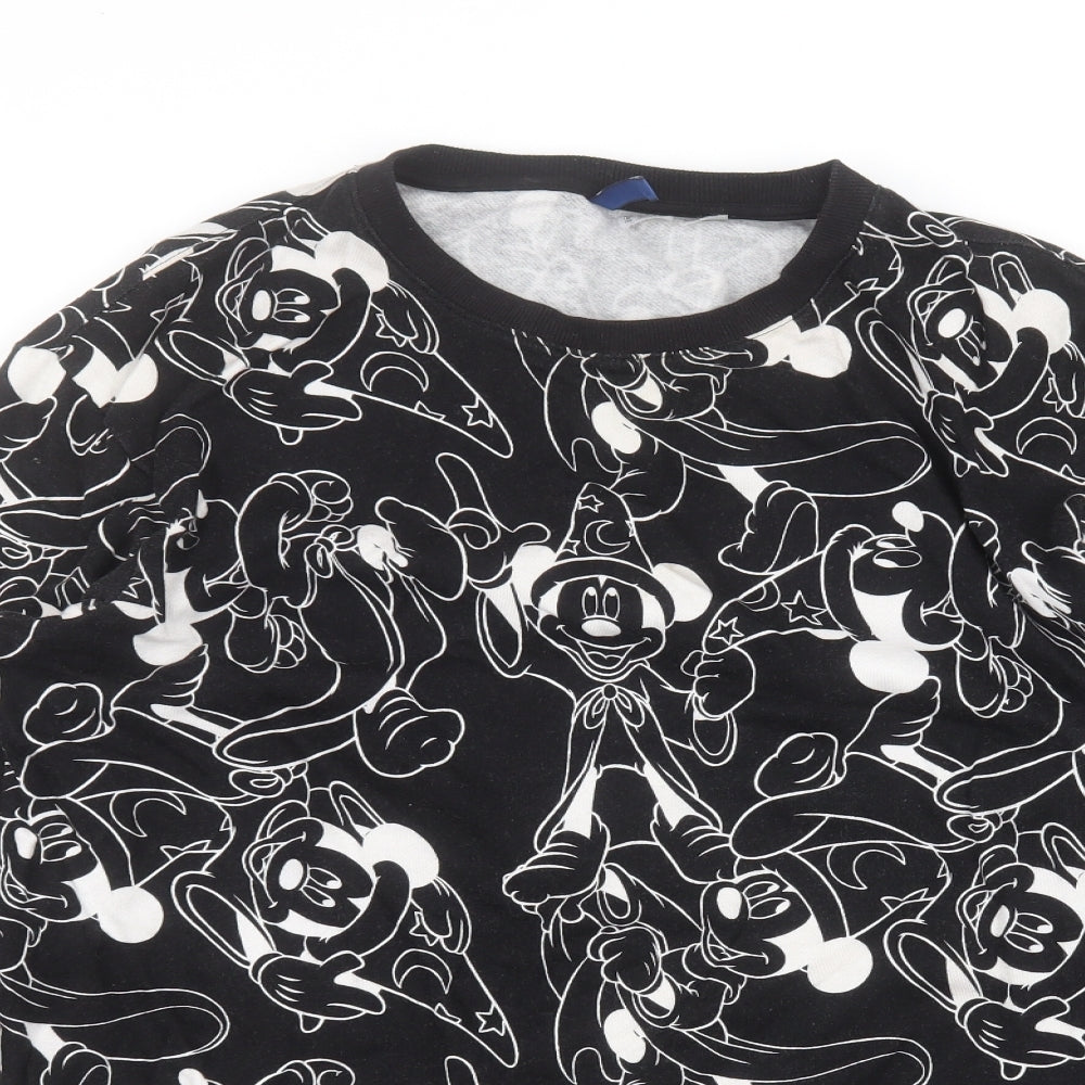 Womens UK Size M H&M Black Pullover Jumper