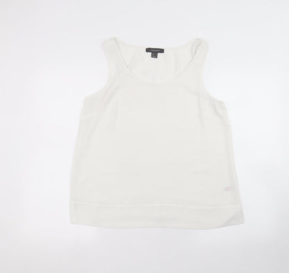 Primark Womens White   Basic T-Shirt Size 12