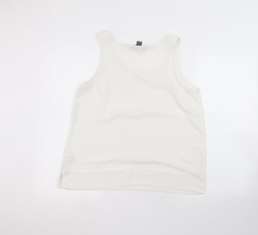 Primark Womens White   Basic T-Shirt Size 12