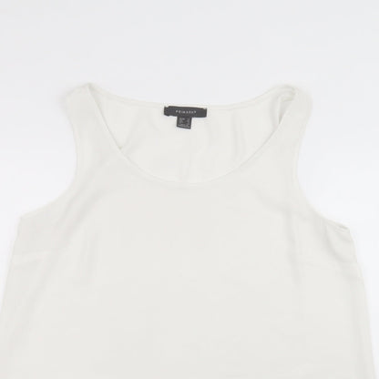 Primark Womens White   Basic T-Shirt Size 12
