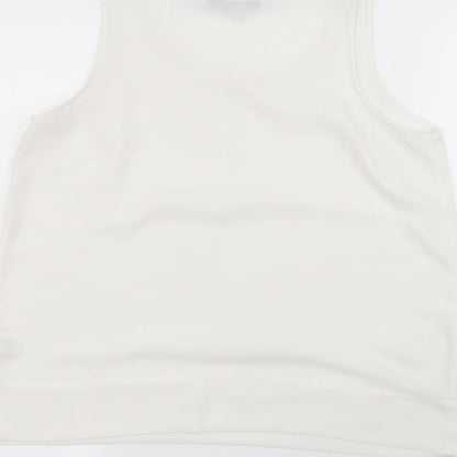 Primark Womens White   Basic T-Shirt Size 12