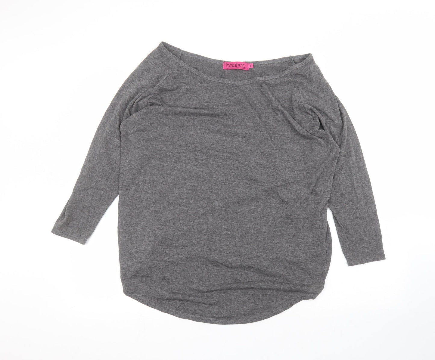 Boohoo Womens Black   Basic T-Shirt Size S