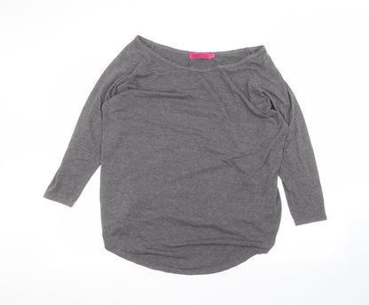 Boohoo Womens Black   Basic T-Shirt Size S