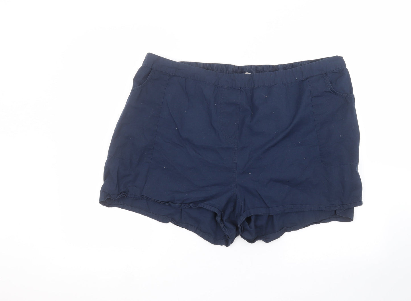 Anthology Womens Blue   Hot Pants Shorts Size 26