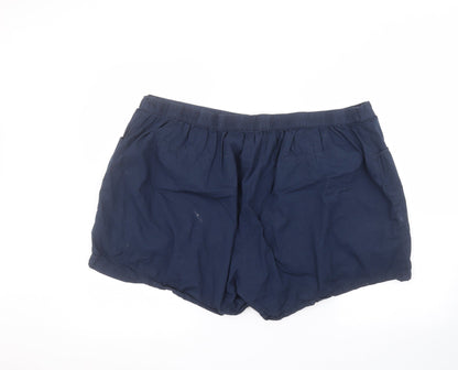 Anthology Womens Blue   Hot Pants Shorts Size 26