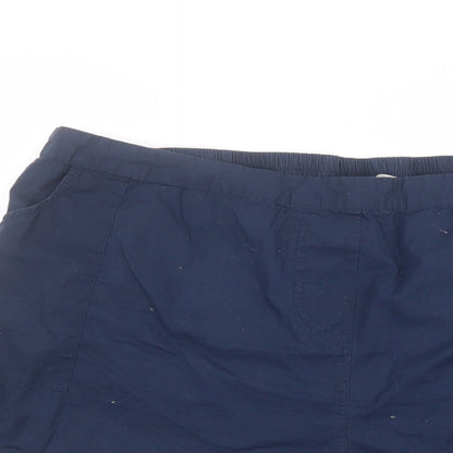 Anthology Womens Blue   Hot Pants Shorts Size 26