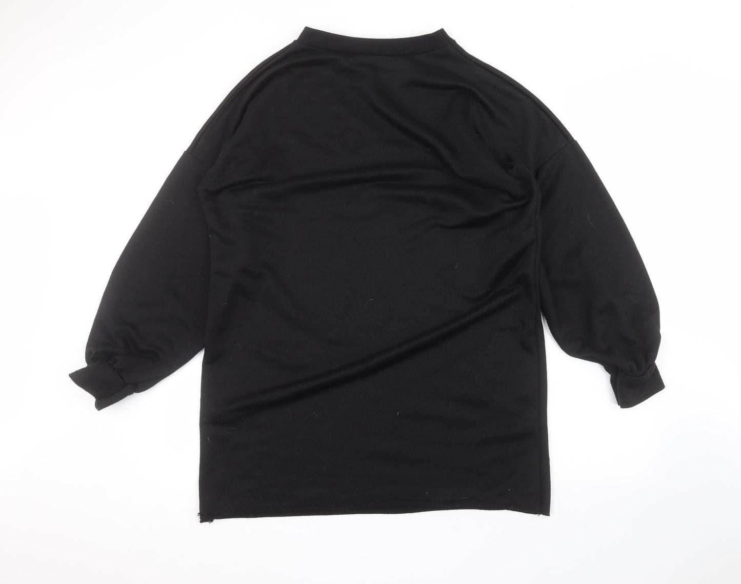 Boohoo Womens Black   Pullover Jumper Size 14