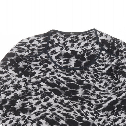 Womens UK Size 18 Marks and Spencer Black Basic T-Shirt