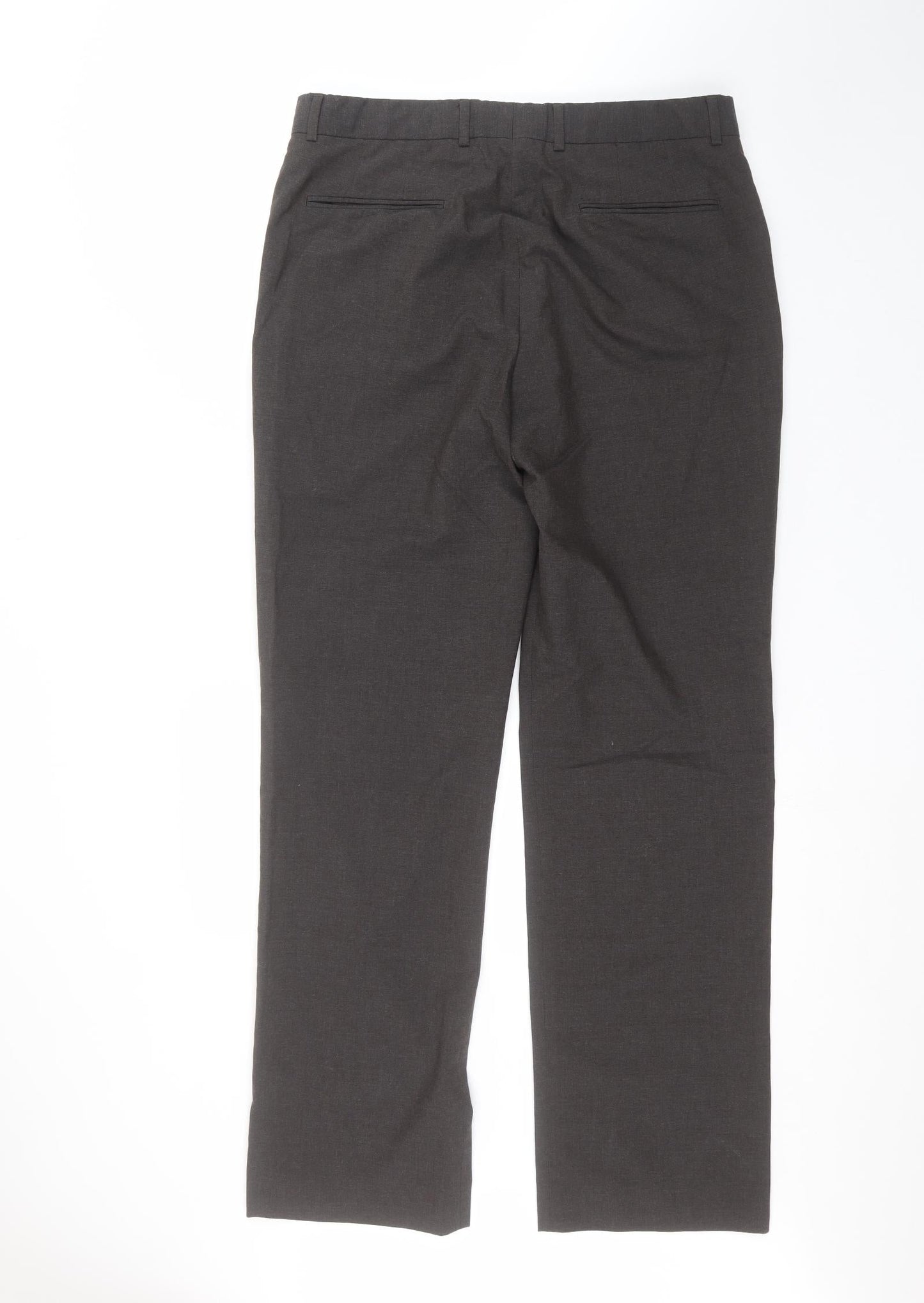 Burton Mens Black   Dress Pants Trousers Size L L32 in
