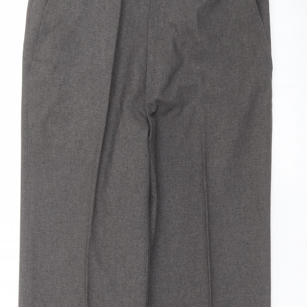 Taylor & Wright Mens Grey   Dress Pants Trousers Size 32 in L31 in