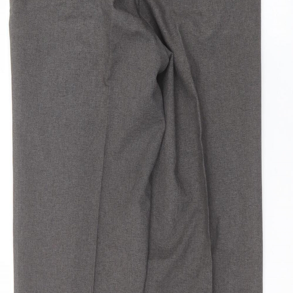 Taylor & Wright Mens Grey   Dress Pants Trousers Size 32 in L31 in