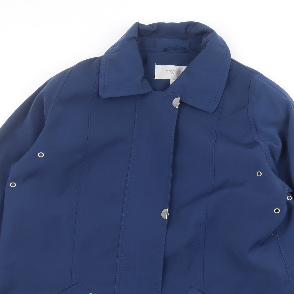 Womens UK Size 12 EWM Blue Jacket
