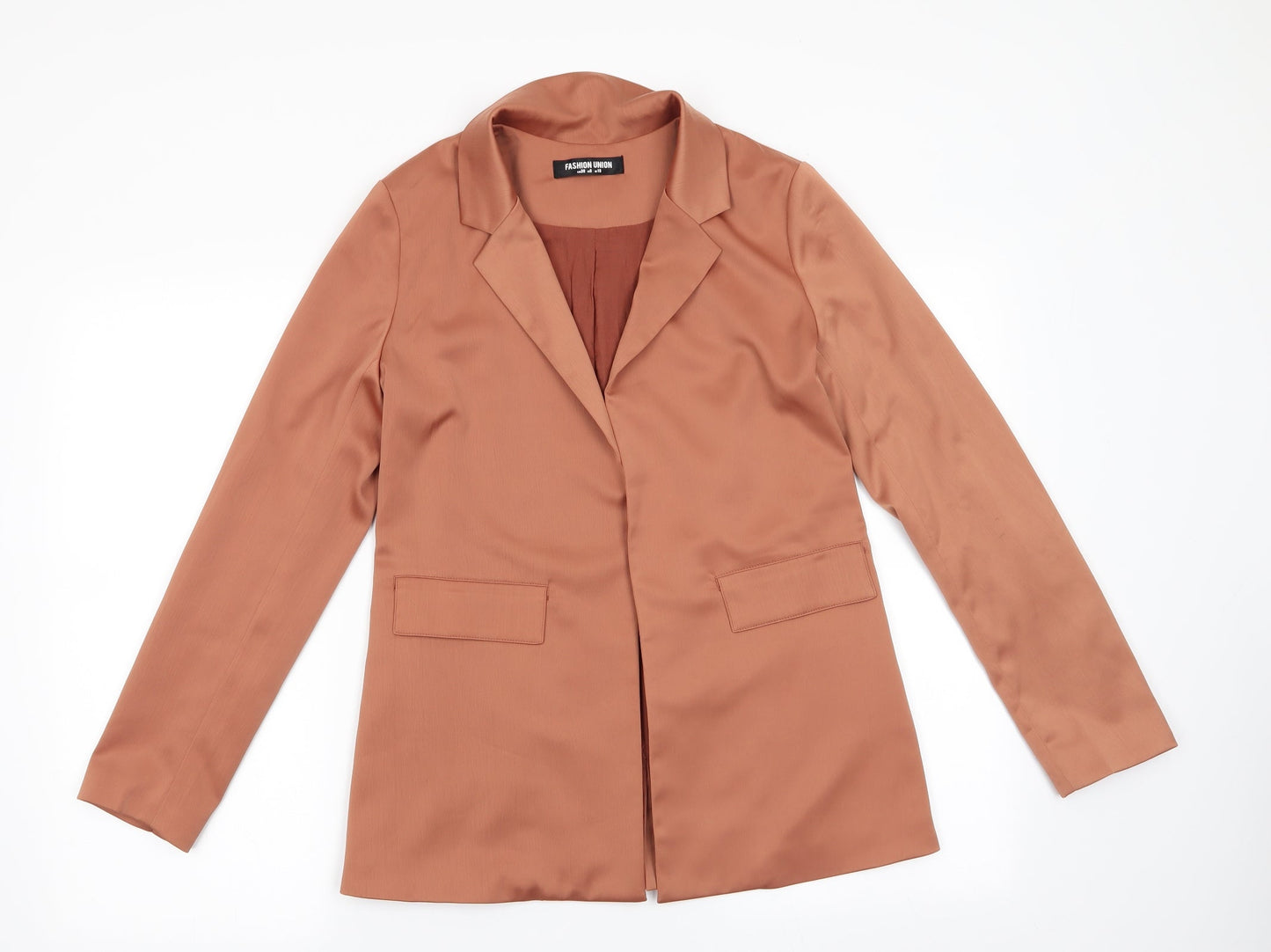 Womens UK Size 10 Fashion Union Brown Jacket