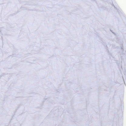 Womens UK Size 14 M&Co Purple Pullover Jumper