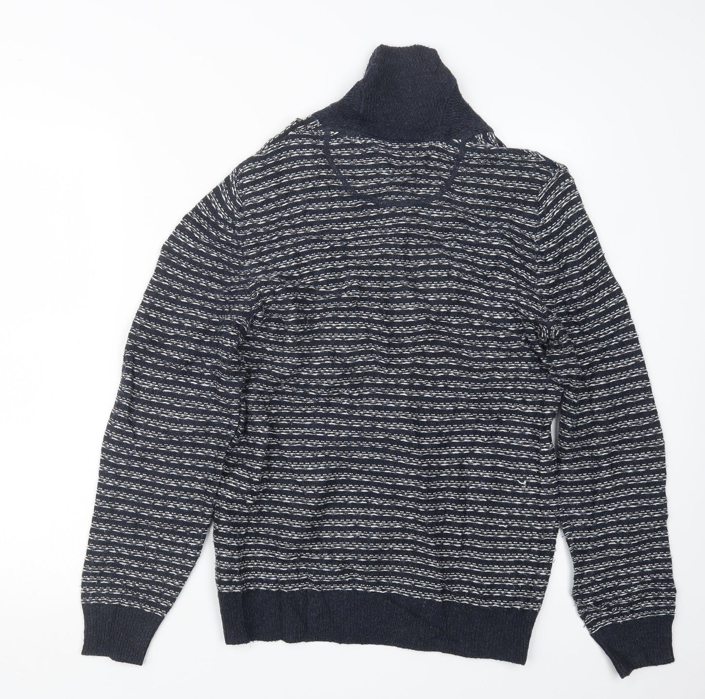 Burton Mens Blue  Knit Pullover Jumper Size S