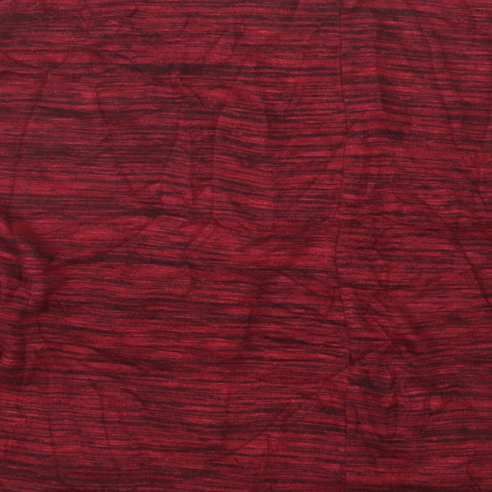 Boohoo Womens Red   Pullover Jumper Size 12