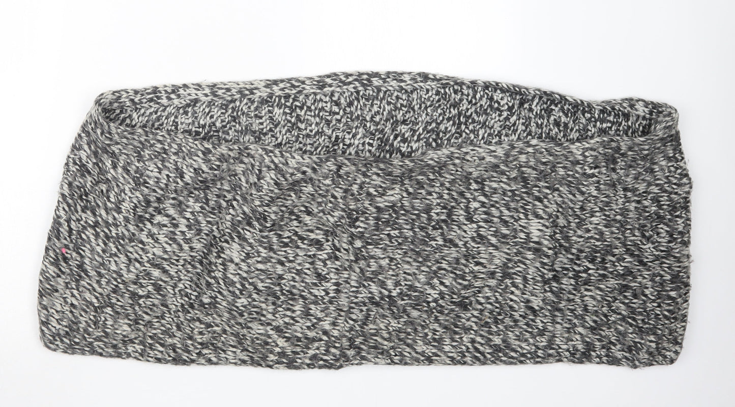Hollister Womens Black  Knit  Scarf