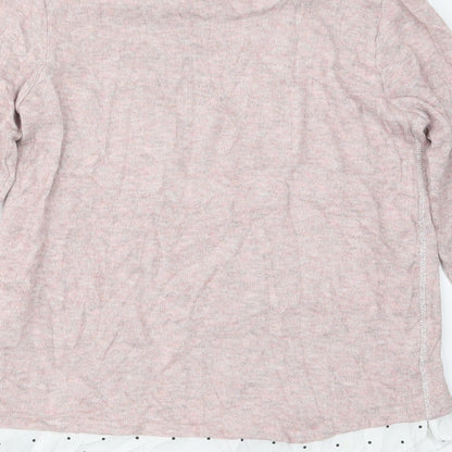 H&M Girls Pink  Knit Pullover Jumper Size 11-12 Years