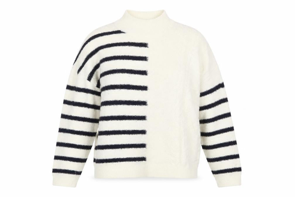Womens UK Size S Marks and Spencer White Pullover Jumper